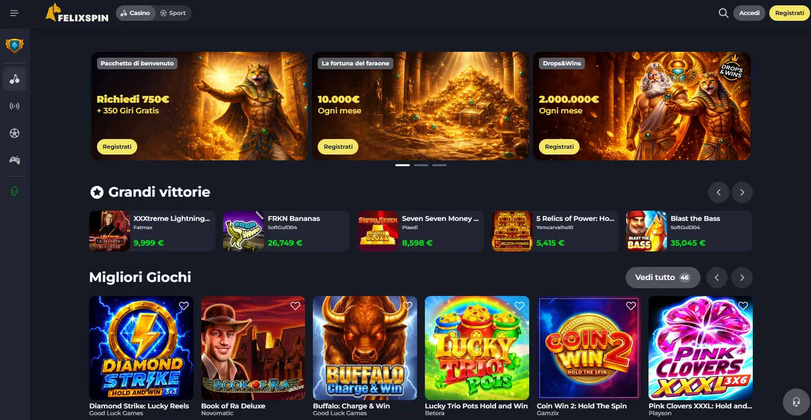 Sicurezza, verifica dell'età e gioco responsabile — FelixSpin